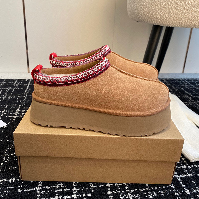 Ethnic Fashion Women - Chaussons d'hiver chauds en coton de