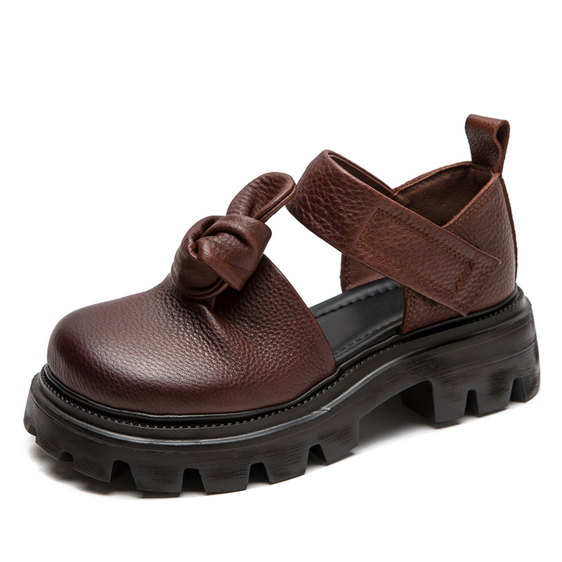 Ethnic Fashion Women - Chaussures compensées ethniques à plateforme de