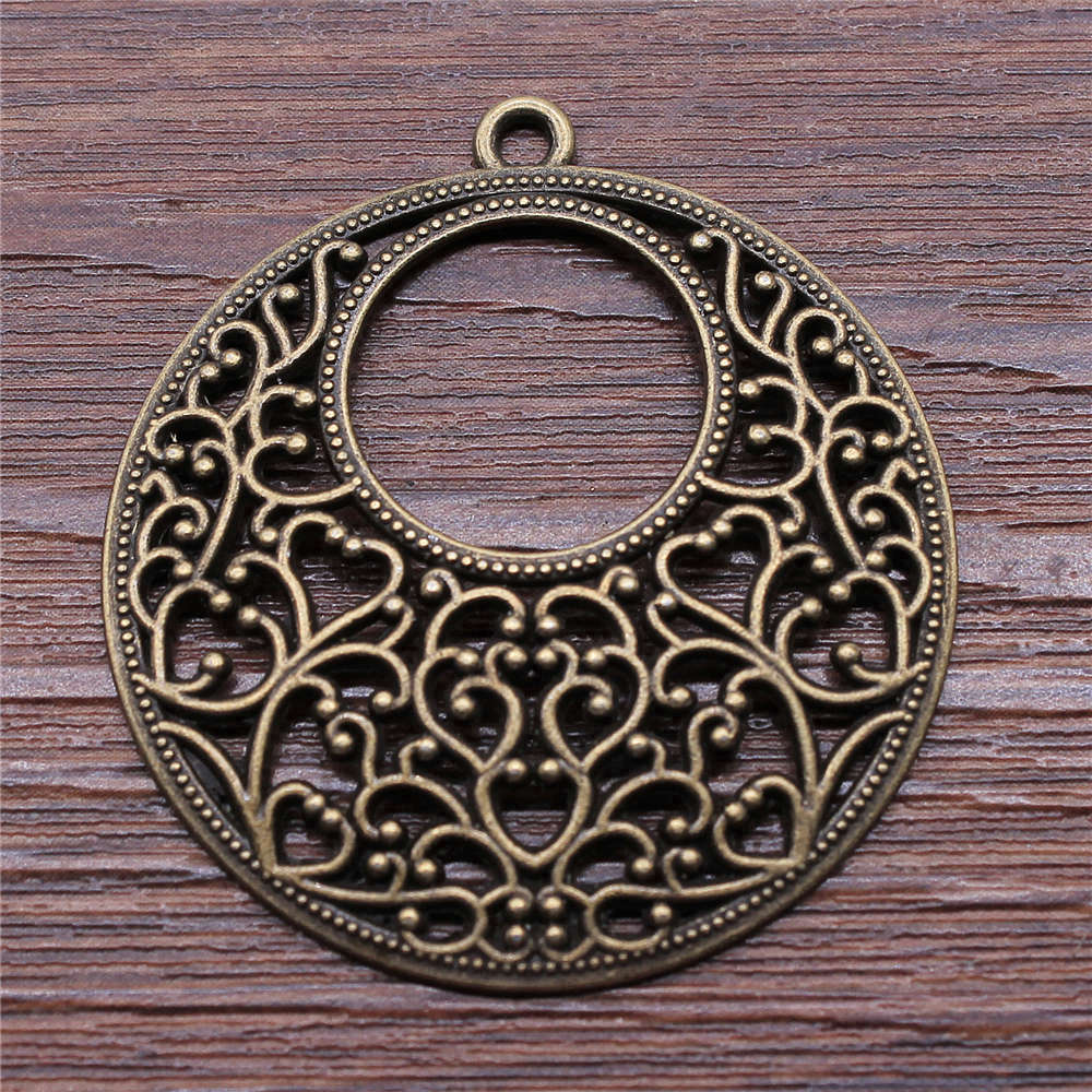 Boho rond fleur de vie pendent - Ethnic Fashion Design avis et prix