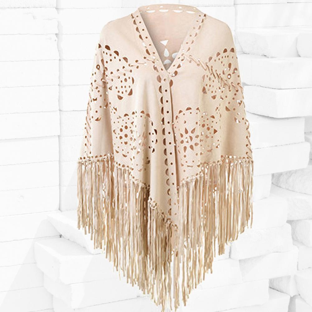 Châle Triangle en Daim pour Fe - Ethnic Fashion Design avis et prix